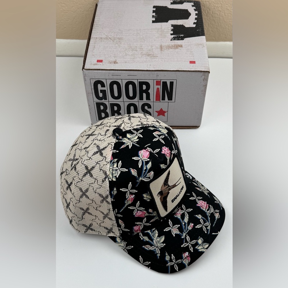 Goorin Bros Swallow Rose Trucker Hat. DBLGLP Friday Drop. New in Box - Picture 7 of 12